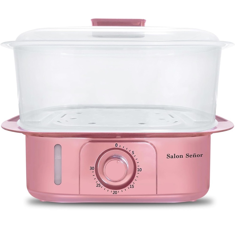 Pink Towel Steamer